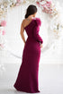 Robe longue model 203646 Bicotone